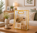 Clear PVC Gift Bag — Medium, 24 × 10 × 35 cm — 1 Pc