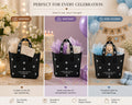 Polka Dot Frosted Gift Bag — 1 Pc