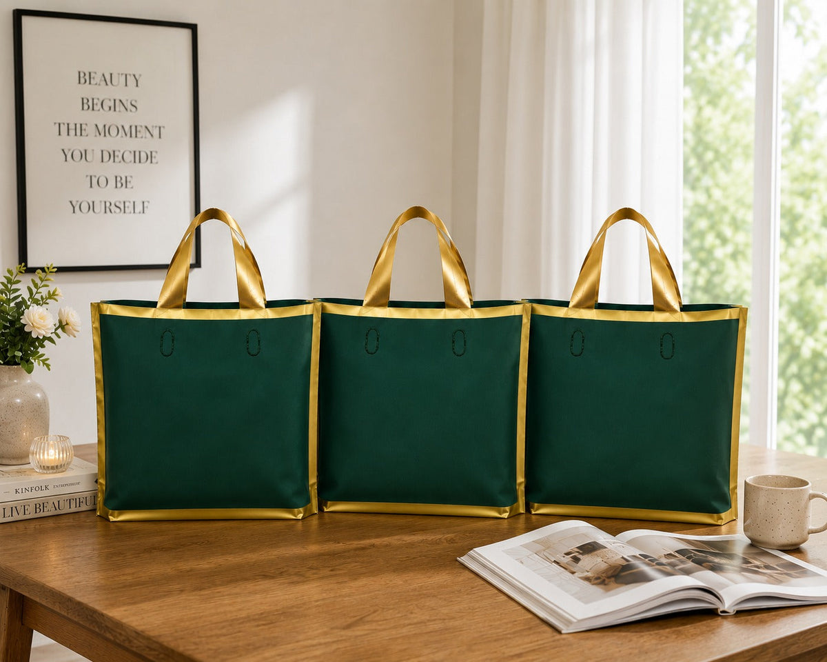 Frosted Carry Gift Bag — 35 × 25 × 10 cm — 1 Pc