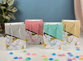 Geometric Paper Gift Bag — Assorted Colours — 1 Pc