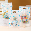 Teddy Print Ziplock Gift Pouch — 1 Pc
