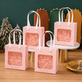 Window Paper Gift Bag — Medium, 21 × 18 × 9 cm — 1 Pc