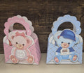 Teddy Theme Paper Gift Bag — 10 × 8 × 4 inches — 1 Pc