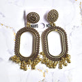Jhumka Earring Bezels Golden For Resin Art (210)