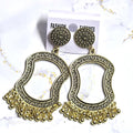 Jhumka Earring Bezels Golden For Resin Art (214)