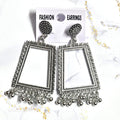 Jhumka Earring Bezels Silver For Resin Art (229)