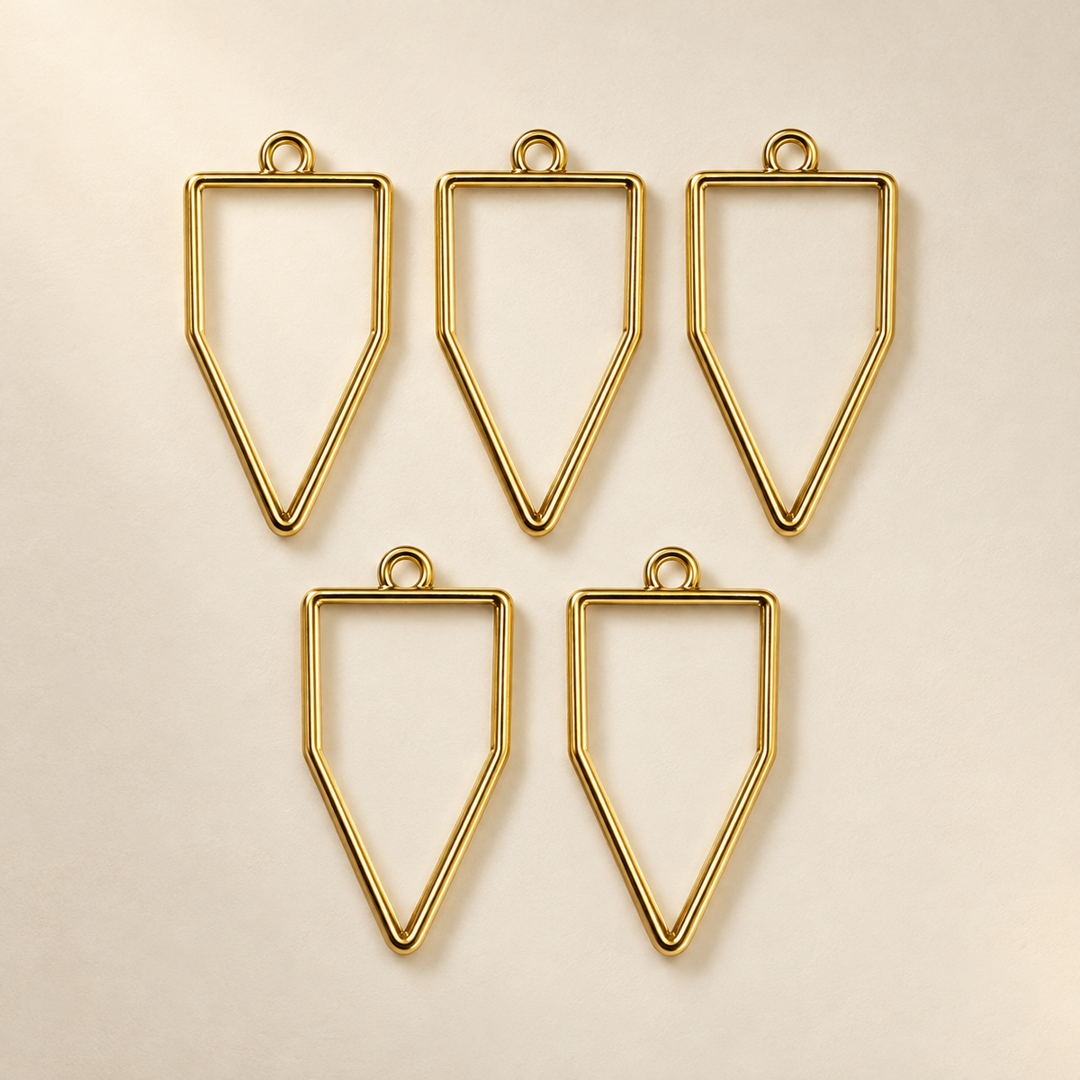 Premium Golden Bezel Frames Pack of 5 - TR367