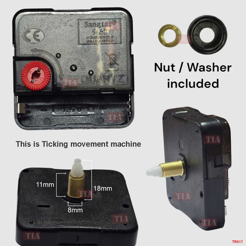 18mm Ticking Clock Machine (TR517)