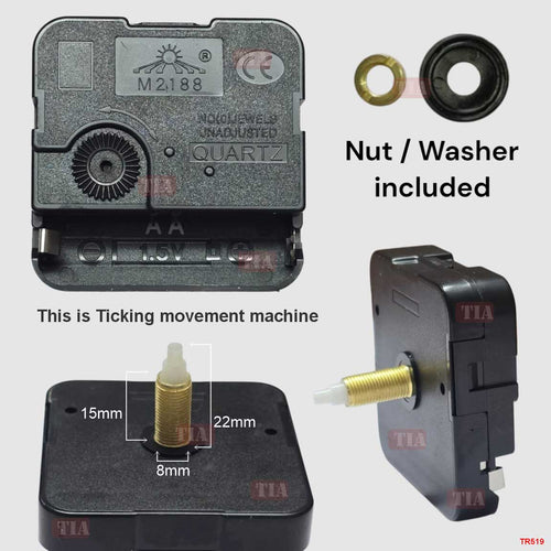 22mm Ticking Clock Machine (TR519)