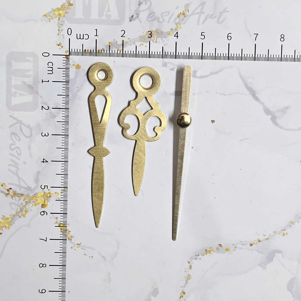 Wall Clock Hand Golden (TR547)