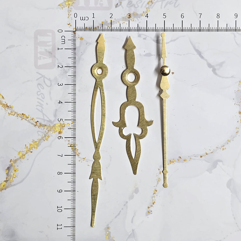 Wall Clock Hand Golden (TR549)
