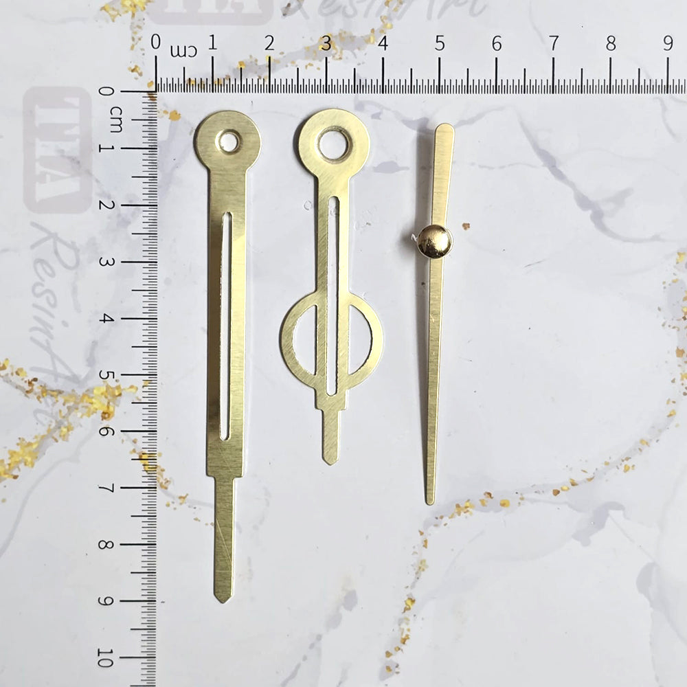 Wall Clock Hand Golden (TR550)