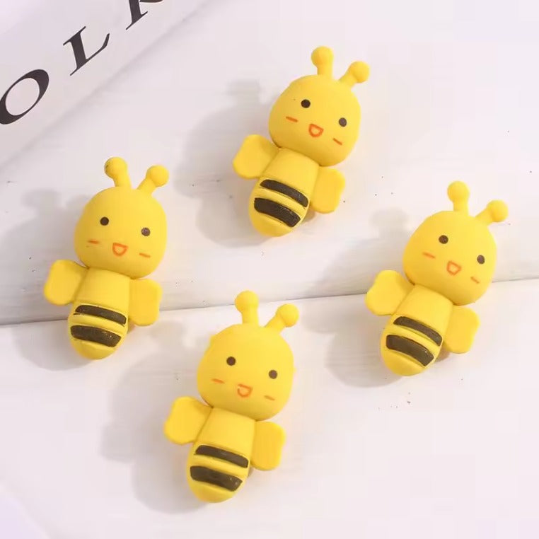 3D Honeybee Eraser (Pack Of 2)