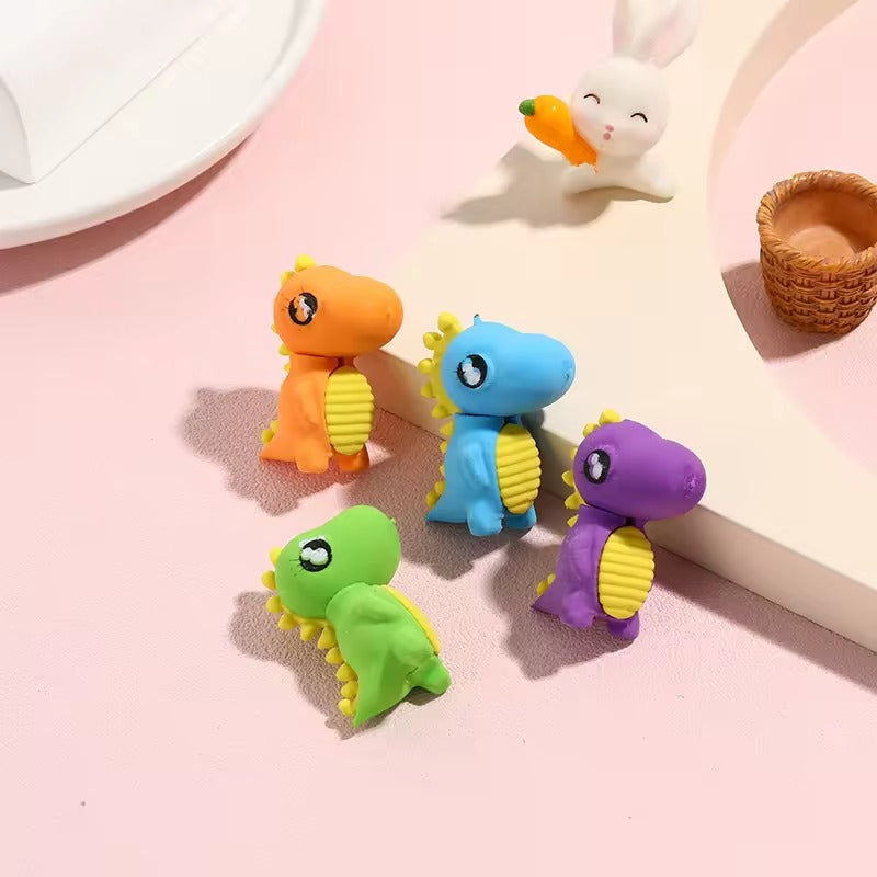 3D Dragon Eraser (Pack Of 4)