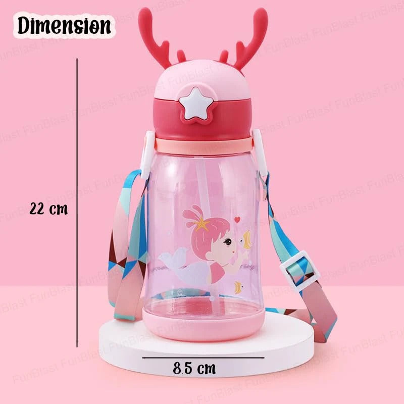 Cartoon Sipper Bottle For Kids