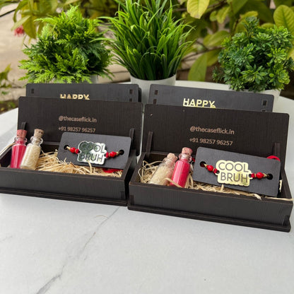 Cool Bruh Rakhi Gift Box with Roli Chawal – by The Case Flick
