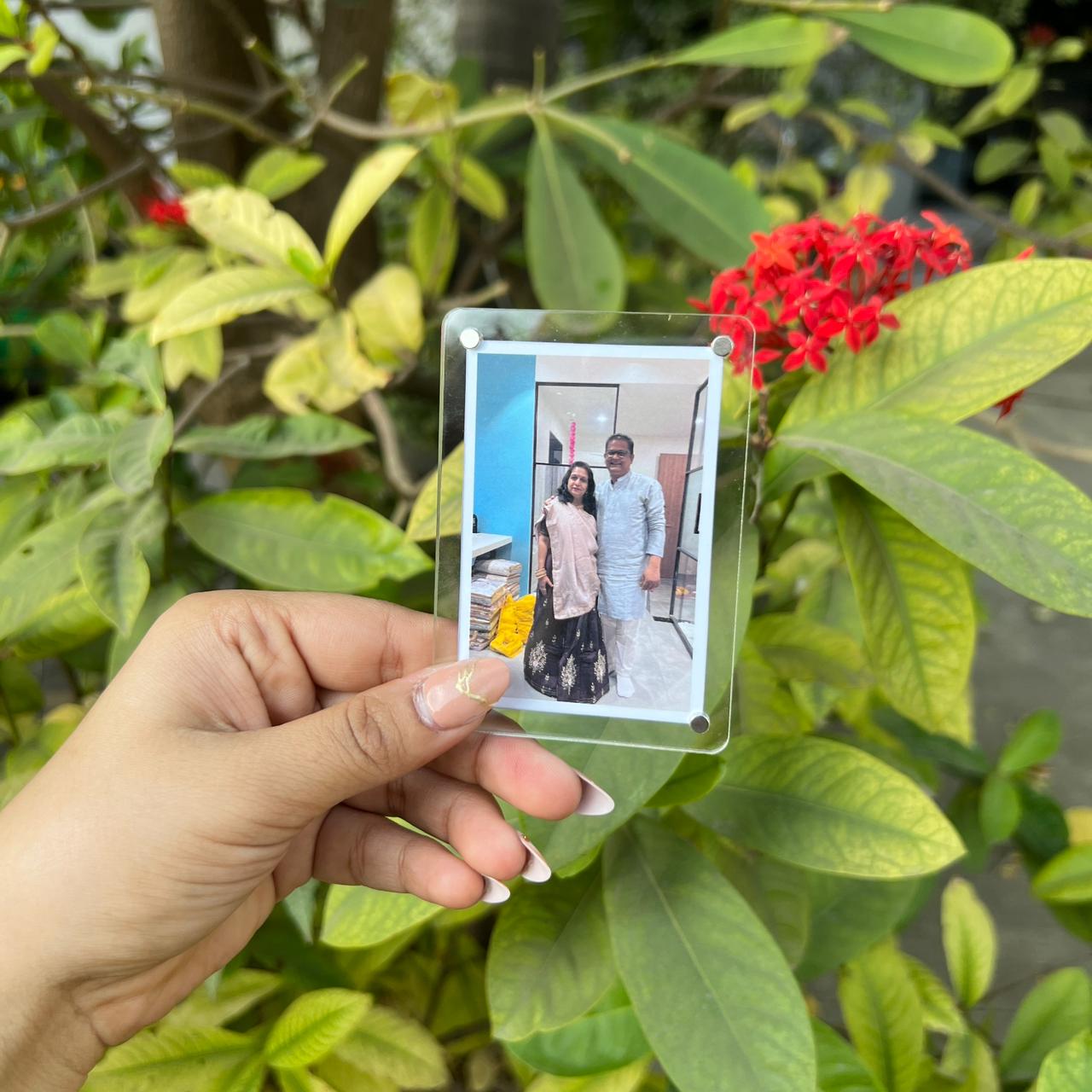Custom Polaroid Acrylic Fridge Magnets