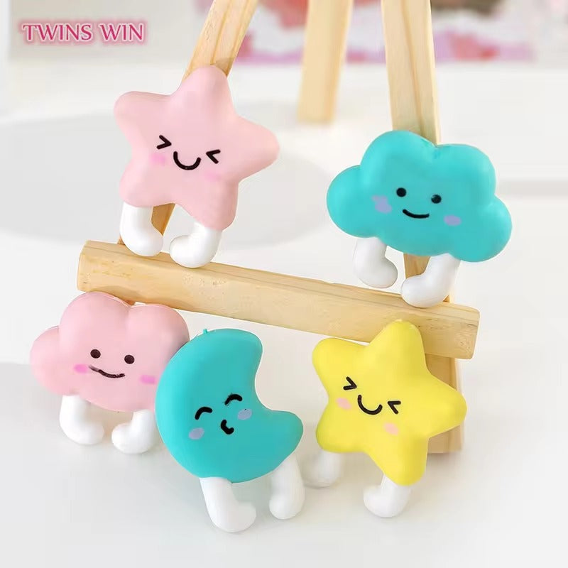 3D Kinder Garden Eraser (Pack Of 3)