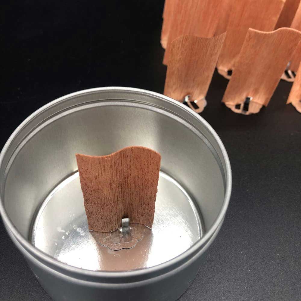 Wooden S Shape Wick for Candles (10pc) 3