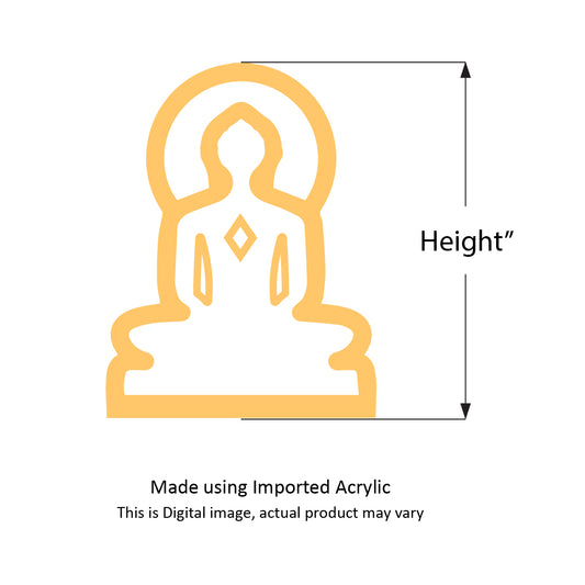 Acrylic Mahavir Bhagwan