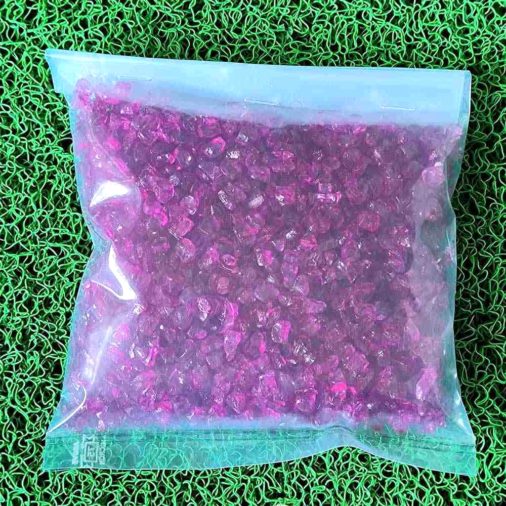 Glass Stone 4 to 6mm 500g (PURPLE) 2