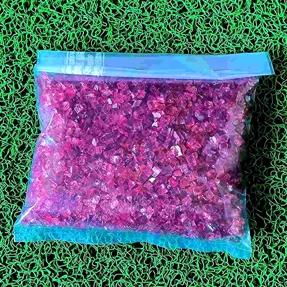 Glass Stone 4 to 6mm 500g (RED)