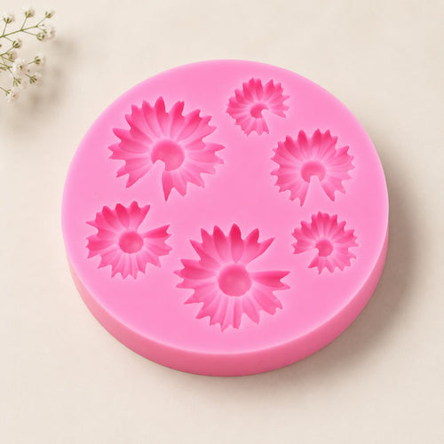 5 Cavity Flower Pink Mould