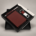 Corporate gift set 131: Pen, Keychain & Wallet