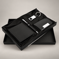 Corporate gift set 133: Pen, Keychain, Cardholder & Wallet