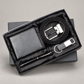 Corporate gift set 137: Pen, Wallet, Belt & Keychain