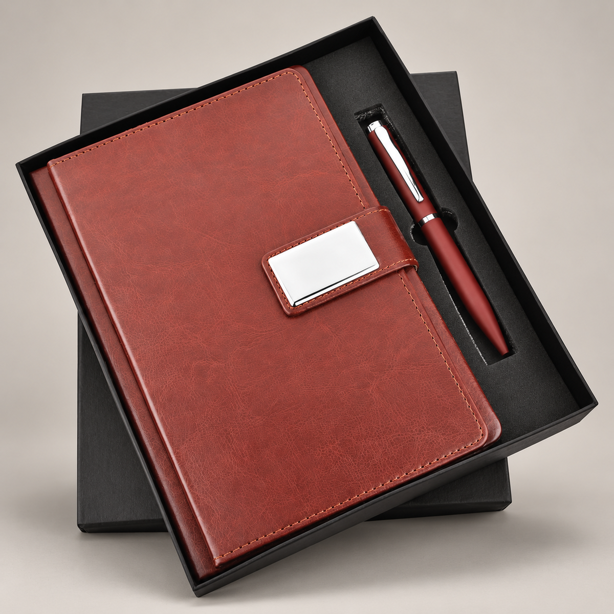 Corporate gift set 146: Pen & A5 Notebook