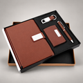 Corporate gift set 161: Pen, Diary, Keychain & Cardholder