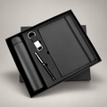 Corporate gift set 203: Diary, Pen, Keychain & Temperature Bottle