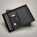 Corporate gift set 212: Diary, Pen, Keychain, Cardholder & Temperature Bottle