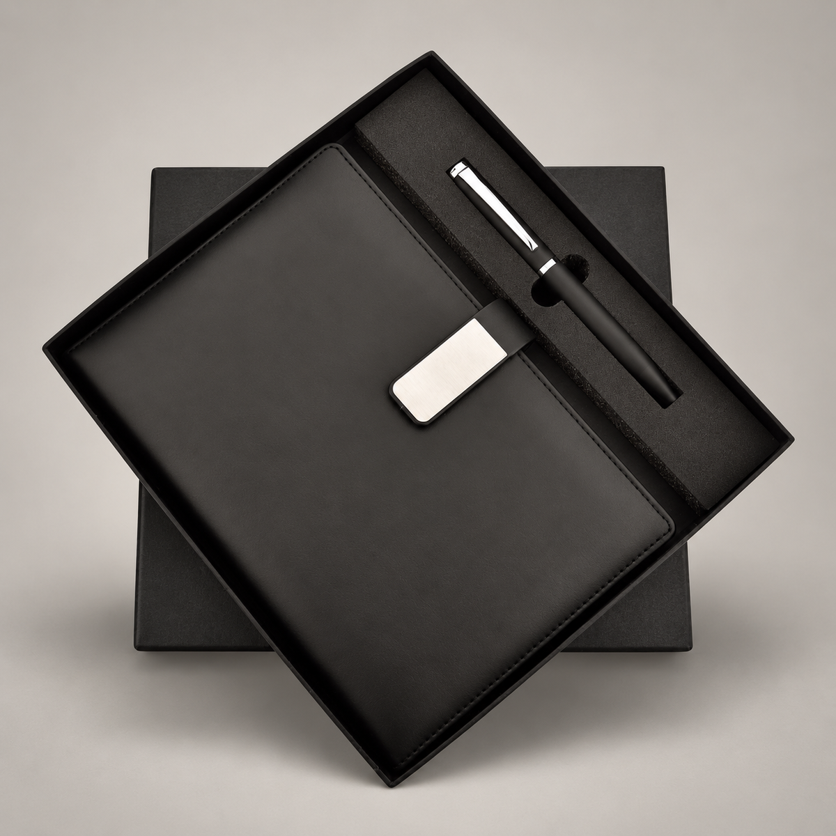 Corporate gift set 217: Pen & A5 Notebook