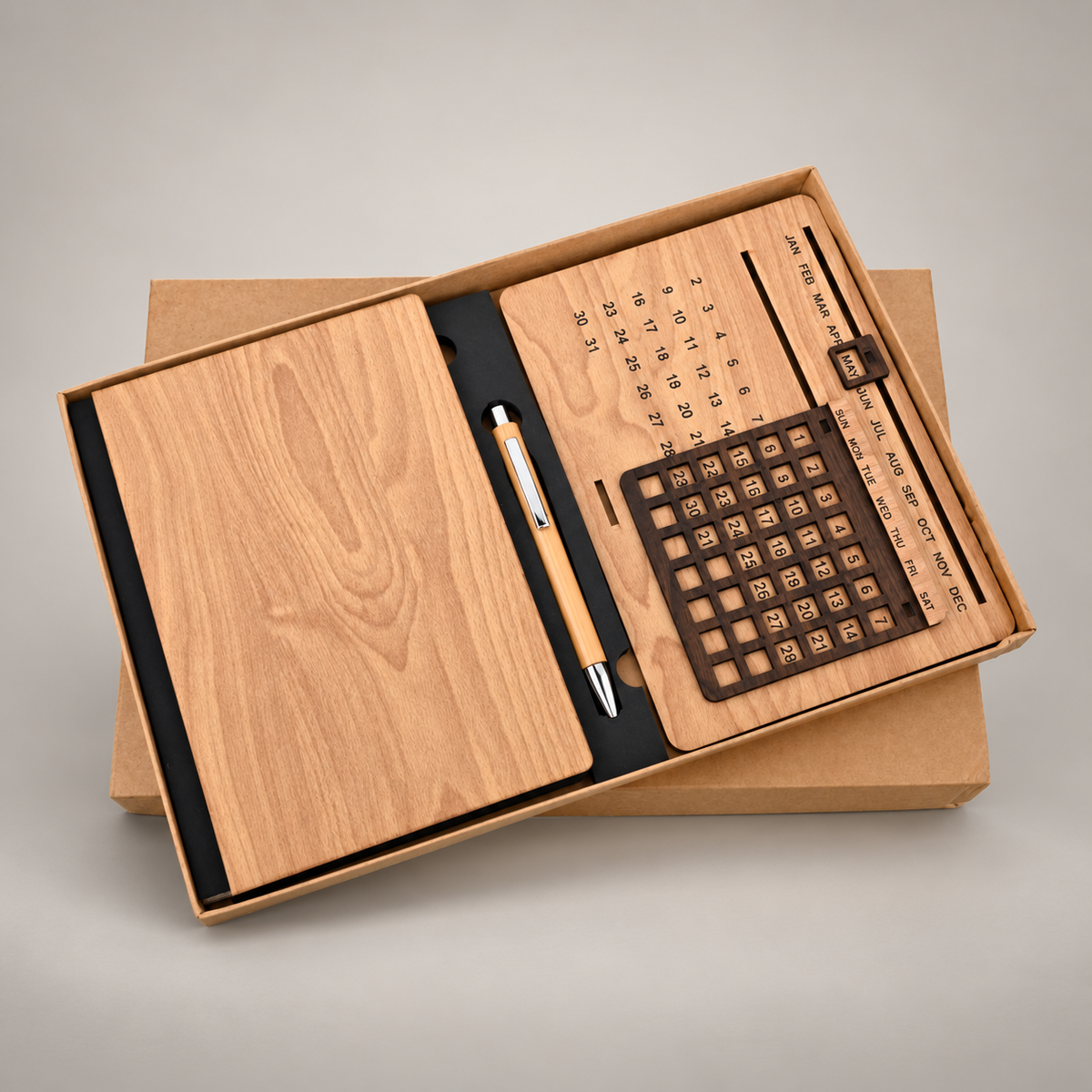Corporate gift set 256: Diary, Pen & Calendar