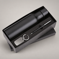 Corporate gift set 294: Bottle, Pen & Keychain