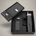 Corporate gift set 326: Stanley Mug, Diary, Pen, Keychain, Cardholder, 10,000 mAh Powerbank