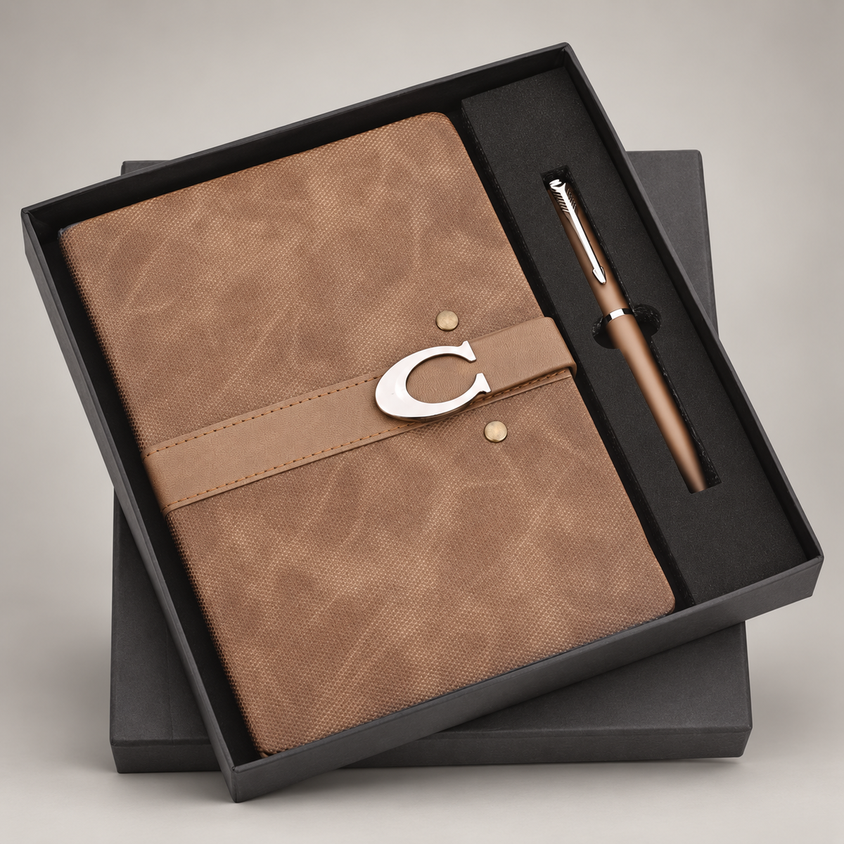 Corporate gift set 340: Pen & A5 Notebook