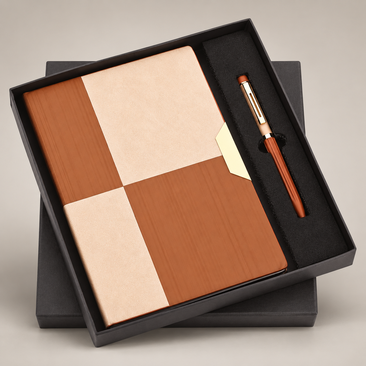 Corporate gift set 343: Pen & A5 Notebook