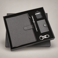 Corporate gift set 347: Diary, Pen, Keychain, Cardholder & Earpods