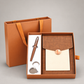 Corporate gift set 353: Diary, Pen & Keychain