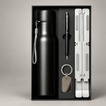Corporate gift set 354: Bottle, Laptop Stand, Pen, Keychain