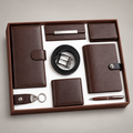 Corporate gift set 399: Diary, Pen, Keychain, Cardholder, Wallet, Belt, Chequebook Holder, Utility Pouch