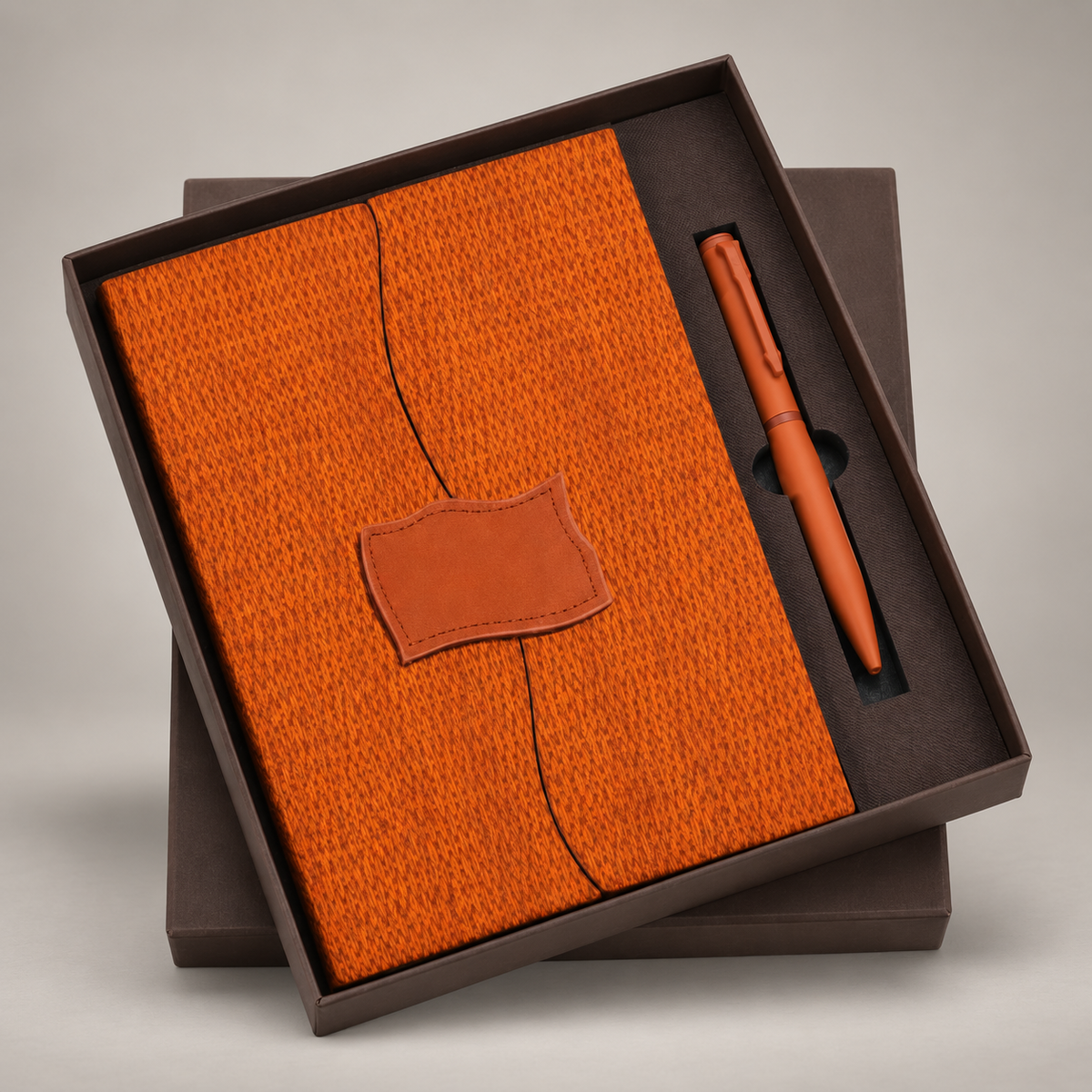Corporate gift set 401: Diary & Metal Pen