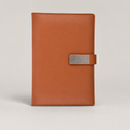 Tan Silver Plate A5 Notebook — D160