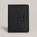 Black Flap Closure A5 Notebook — D162