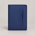 Blue Flap Closure A5 Notebook — D163