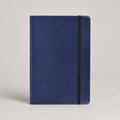 Navy Elastic Band A5 Notebook — D178