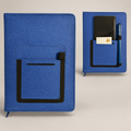 Blue Pocket A5 Notebook — D253